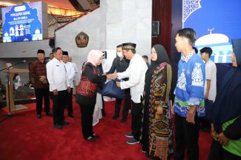 FH Unila Gelar Acara Bakti Sosial dan Pengajian Akbar Menyambut Bulan Suci Ramadhan 1445 Hijriah