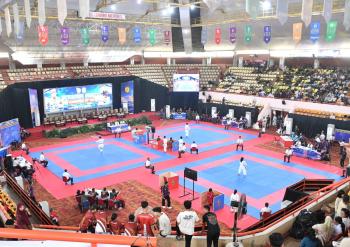 HUT ke-81 Korps Marinir, Pangkormar Cup 2026 Jadi Ajang Pembinaan Atlet Karate Nasional